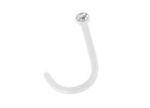 Stud nez BioFlex invisible stérile avec cristal blanc – boîte de 10 pcs