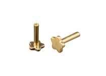 Labret Fleur 1.2x6 Titanium PVD GOLD wewnętrzny
