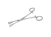 Trójkąt zaciskowy ze stali nierdzewnej 5,5 x 11 mm, długość 15,5 cm