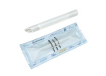 Opakowanie 10 pojedynczych sterylnych plastikowych rurek 45° Øext 8 mm