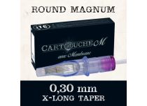  Kartridże do tatuażu M Magnum Round (RM) - Ø 0,30 mm - XL Long Taper | Itc
