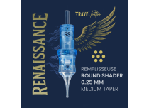 Cartouche Remplisseuse (RS) -Ø 0,25 mm- Medium Taper Renaissance | TRAVEL TATTOO