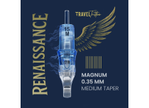 Cartouche Magnum (R1) - Ø 0,35 mm - Medium Taper Renaissance | TRAVEL TATTOO