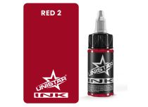 Encre de Tatouage - St&eacute;rile - RED 2 | UNISTAR COLORS&trade; Ink