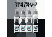 Set encres de Tatouage Limitless T.JARL Volcanic Tones Set 8x30ml | World Famous
