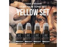 Set d'encres de Tatouage Limitless Set O'KHARIN RGBY Yellow 4x30ml |World Famous