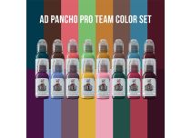 Set d'encres Tatouage Limitless PANCHO COLOR PRO TEAM 16x30ml | World Famous