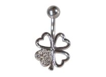 Clover Heart Rhinestone Banana | Itc