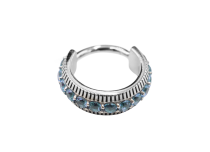 Anneau charnière Cobalt Chrome CoCr 1.2X10 multistrass | iTC