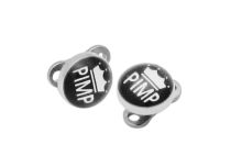 Piercing Surface Titanium Steel Disc 5 mm motyw Pimp | Itc