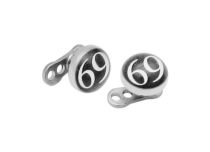 Piercing Surface Titanium Steel Disc 5 mm wzór 69 | Itc