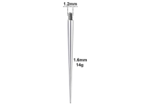 Insert stérile titane Ø 1.6 mm pour bijoux internes ITC Piercing