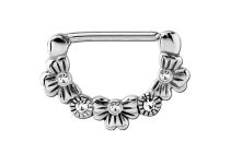Clickers Shamrock Strass Steel Stud Jewel | Itc
