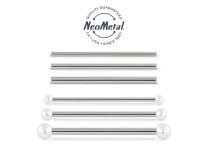 Barbell titane ASTM F136 NEOMETAL threadless sans boule"