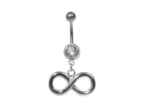 Banana Steel Fancy White Crystal Infinity wzór | Itc