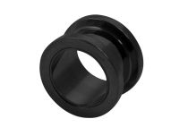 Flesh Tunnel Steel Black | Itc