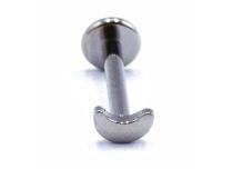 labret titane ASTM F136 stérile croissant de lune