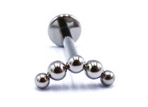 Labret Titane Interne Stérile motyw 5 Billes Courbés | Itc
