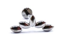 Labret titane argenté interne stérile motif amande ITC Piercing