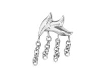 Accessoire interne Titane 0.9 mm motif vague pendant 3 chaines | iTC