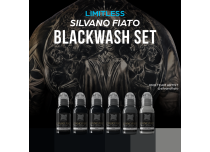 Set d'encres de Tatouage Limitless Set Silviano Black 6x30ml | World Famous